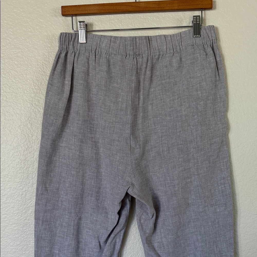 Habitat clothes to live in small light gray linen pants - Picture 6 of 12